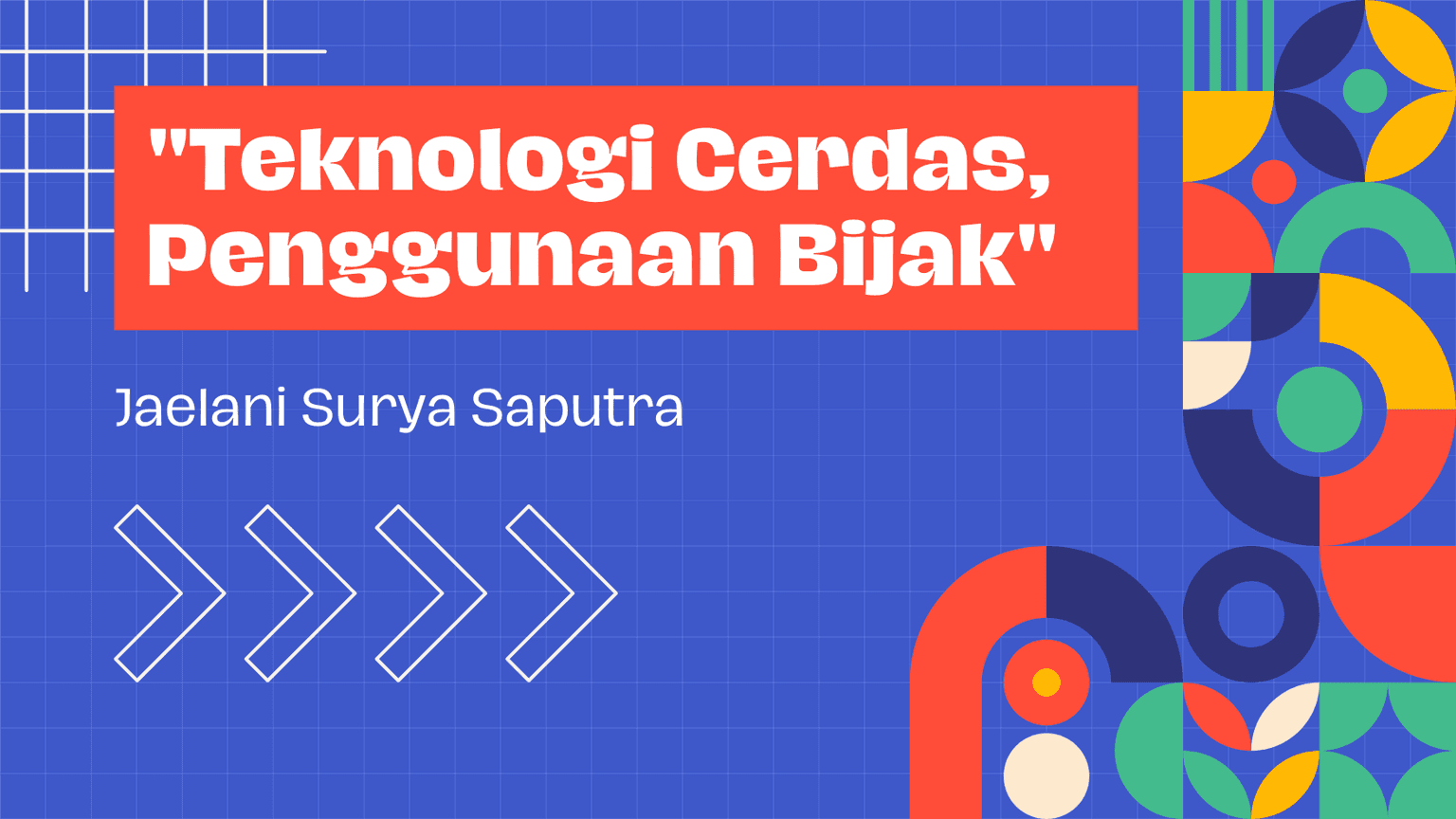 Presentasi Lomba Poster INSYFEST Jaelani Surya Saputra 